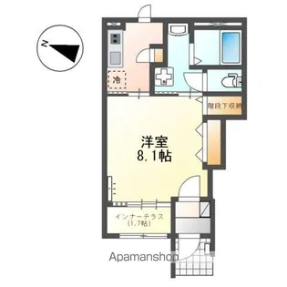 ASANAO【1階】の間取り