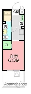 カレッジテラス・アネックス【1階】の間取り