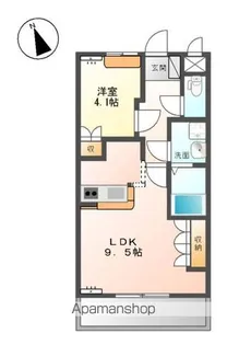 アールヴェイラD【2階】の間取り