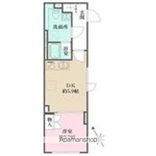 FIKA大井町【4階】の間取り