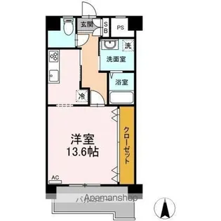 マンション ベアーズクラブ【3階】の間取り
