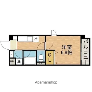 ピュール【5階】の間取り