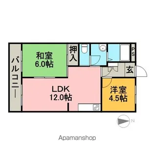 マウンティン本郷【2階】の間取り