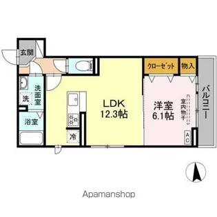 フェリーチェ【2階】の間取り