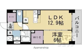 STANDZ西院【2階】の間取り