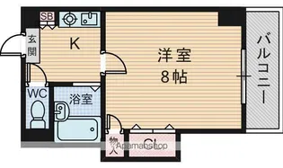 メルヘンハイツ【7階】の間取り