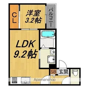 LECOCON守山3【2階】の間取り