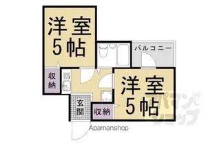 アメニティ京都一番館【4-B号室】の間取り