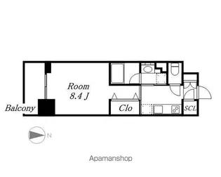 GRAND ESPOIR 車道【4階】の間取り