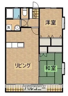 プレシャス【202号室】の間取り