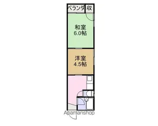 ラフィーヌケイン【B105号室】の間取り