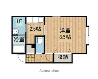 グランシエル【102号室】の間取り