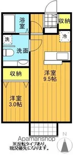 モナリエ A【2階】の間取り
