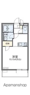 レオネクストグリーンウッド【3階】の間取り