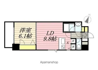 KDX千葉中央レジデンス【9階】の間取り