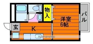 DNパレス B【2階】の間取り