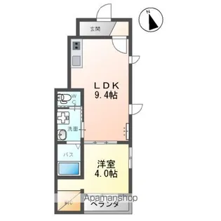 ジェントリー【1階】の間取り