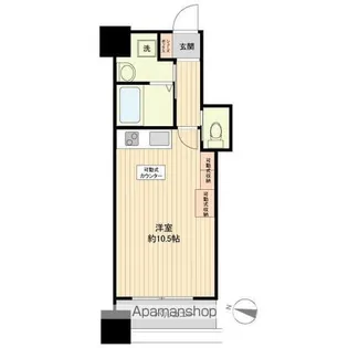 HF西公園レジデンス【9階】の間取り