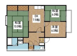 ファミリータウンSUWANOC棟【103号室】の間取り