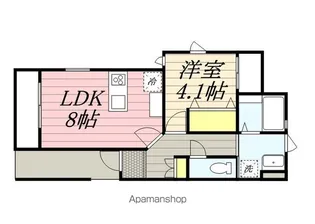 サニーガーデン小戸【1階】の間取り