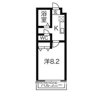 T’S DREAM甚目寺北【5階】の間取り