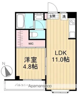 ルミエール町屋【3階】の間取り