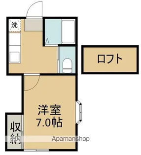 ホワイトキャッスル26番館【2階】の間取り