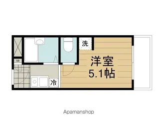 レナジア大東(旧ヴィラ大東)【4階】の間取り
