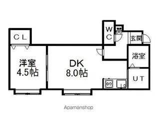 エリート【202号室】の間取り