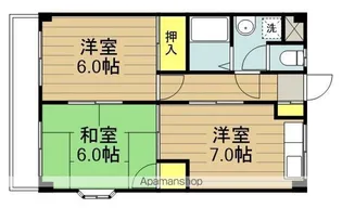 クリスティガーデン【3階】の間取り