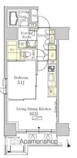 東京都台東区浅草橋5丁目【マンション】の間取り