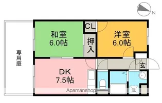 アトレ一宮【1階】の間取り