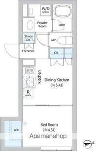 EDIT御茶ノ水妻恋坂【4階】の間取り