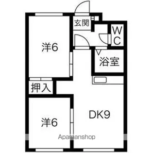OMレジデンスN23【4階】の間取り