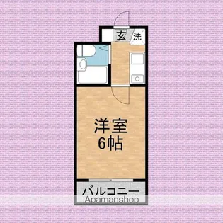 ブリランテ上福岡【3階】の間取り