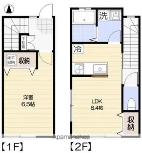 ALLEY新高円寺【1階】の間取り