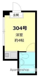 峰マンション【3階】の間取り