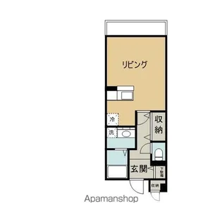 アンソレイエ【103号室】の間取り