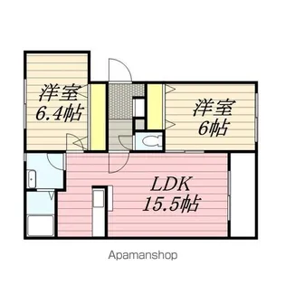 岩崎MS西野4・7【2階】の間取り