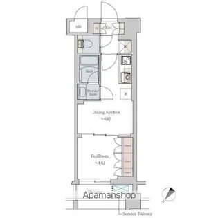 BRILLIA IST 文京六義園【3階】の間取り