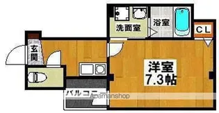 NM・DIX−HUIT エヌエムディズユイット【4階】の間取り