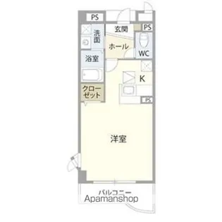 アルファマ【3階】の間取り