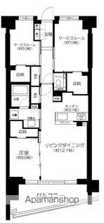 シティテラス文京小石川【3階】の間取り