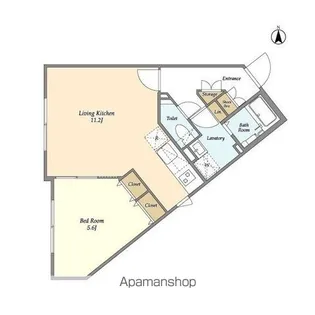ALERO世田谷羽根木【3階】の間取り