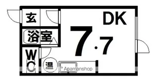 ハウスドルフィン【2階】の間取り