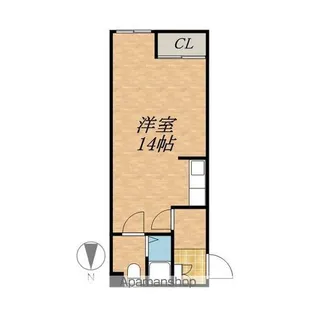 ノースコートⅡ【3階】の間取り