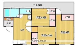 瀬戸マンション【3階】の間取り