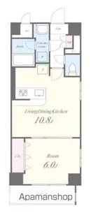 トゥルーハーモニー【6階】の間取り