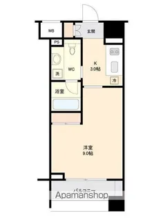 TLRレジデンス両国【3階】の間取り