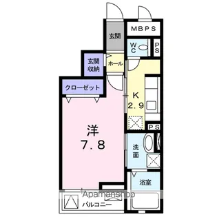 アイ 曙【3階】の間取り